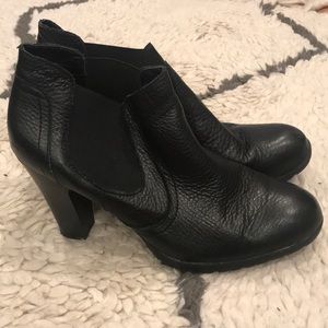 Leather Born BOC Heeled Booties